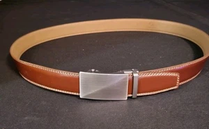 CHAOREN Herren Gürtel Leder Ratschengürtel - anpassbare Passform, braun - Bild 1 von 6