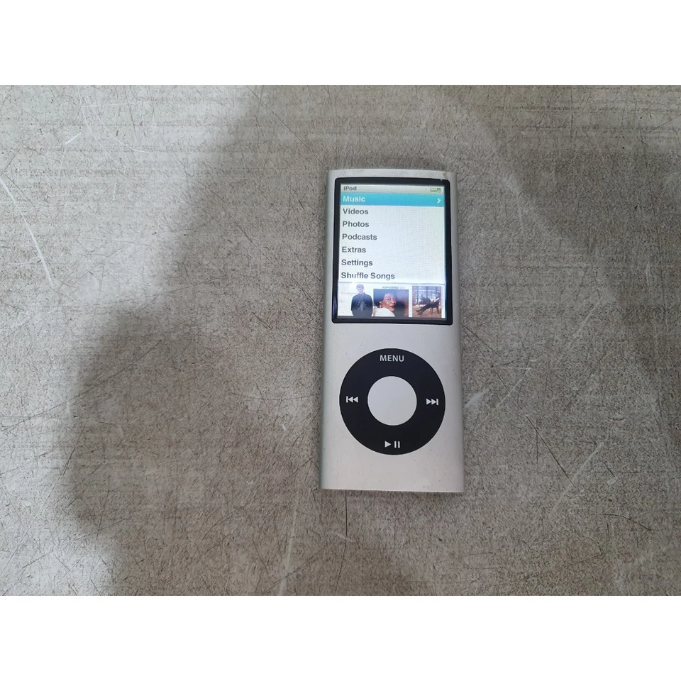 Apple iPod Nano (4th-Generation) A1285 Media Player Silver 2" LCD Display 8GB - Image 1 of 4