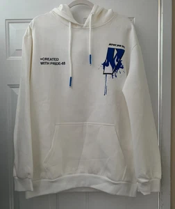 Mania Jeans Gráfico Hombre Sudadera con Capucha Algodón/Mezcla Talla XL NUEVO CON ETIQUETAS - Imagen 1 de 9