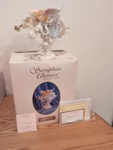 Seraphim Classics Angels 2001 Angela "Heaven's Praise" Angel with instrument - Picture 1 of 8