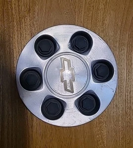Set of 4 Chevy Silverado 1500 9595263 OEM Wheel Center Rim Cap Hub Cover 6 Lug - Picture 1 of 6