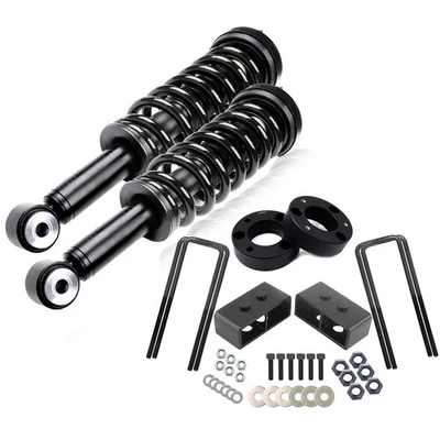 2.5" Front & 2" Rear Leveling Lift Kit & Front Struts For 2009-13 Ford F150 4WD Foto 1 de 4