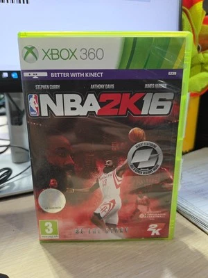 NBA 2K16 Basketball (Microsoft Xbox 360, 2016) PEGI 3 PAL Used Complete - Image 1 of 4