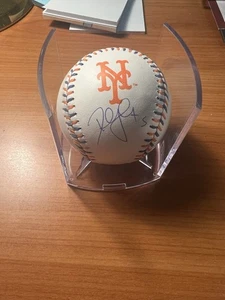 David Wright Signed New York Mets Logo Stitched Baseball Autograph With Proof! - Picture 1 of 3