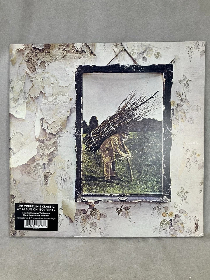 led zeppelin iv vinyl 1971 Manufactured In Germany - Imagem 1 de 4