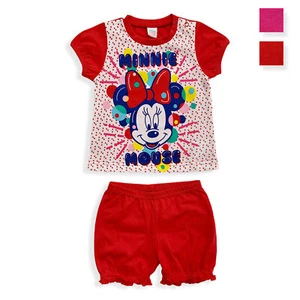 Pigiama Disney Minnie Mouse in cotone mezze maniche neonato bambina 5495 - Imagen 1 de 9