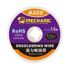 Removal Soldering Wick Copper Solde Wire Strengthen Desoldering Braid Tape