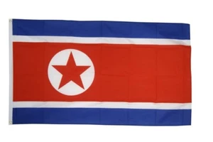 Nordkorea Hissflagge nordkoreanische Fahnen Flaggen 60x90cm - Picture 1 of 1