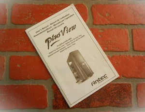 ANTEC Stacker PLUSVIEW 1000 AMG Users Guide VINTAGE BOOKS FOR GEEKS AMD Socket A - Picture 1 of 7