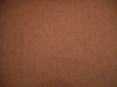 Civil War Reproduction Fabric 2/3 Yard Tiny Floral Rust Brown Premium Cotton - Image 1 of 2