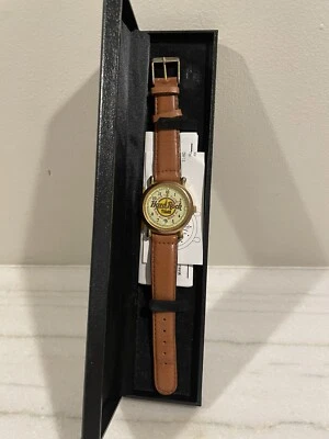 Reloj de pulsera Hard Rock Time Café vintage para hombre/Save The Planet/Love All/Serve All, Foto 1 de 4