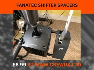 Fanatec Spacers for Shifter and Handbrake MOUNTING KIT INCLUDED! - Picture 1 of 4