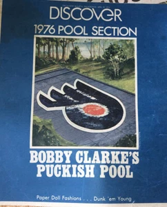 Sunday Bulletin Discover Insert 4/25/76 Flyers Bob Clarke Pool Only Cover Pages - Picture 1 of 2
