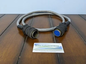 Amphenol 97-3106A-20-29 (Plug and Connector) Cable For CNC 56" Long - Picture 1 of 4
