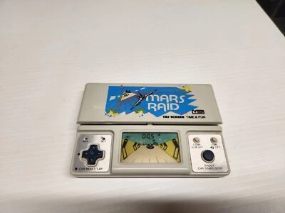 Vtech Tri Screen TIME AND FUN MARS RAID VTECH HANDHELD PERFECT CONDITION  - Image 1 of 4