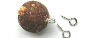 50 pz Boilie Bait Screw Peg per Carp Fishing Hair Rig Slide Rig Pop - Foto 1 di 8