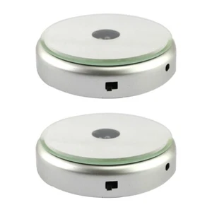 Base per lancette rotonde lampada LED base display LED piastra tavolo luce decorazione - Foto 1 di 12