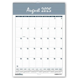 House of Doolittle HOD353 2025-2026 Aug 2025 15-1/2 x 22" Academic Wall Calendar - Picture 1 of 1