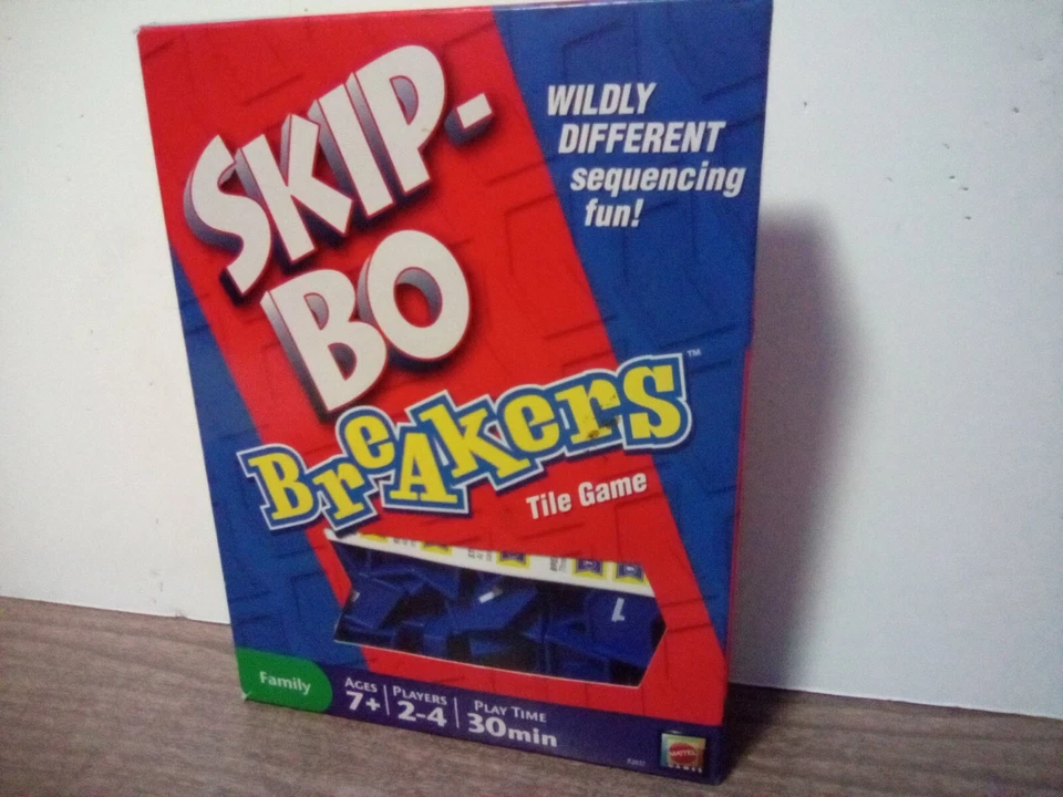 Mattel Skip-Bo Breakers Tile Game 2009 Sequencing Fun - Image 1 of 1
