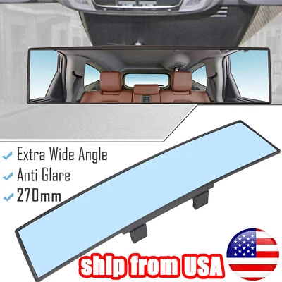 10.6'' Universal Car Interior Anti Glare Wide Angle Rear View Rear View Mirror - Image 1 of 4