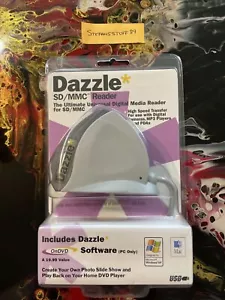 DAZZLE DC/MMC READER DM-8300 FOR DIGITAL CAMERARS, MP3 PLAYERS AND PDAS! NEW! - Picture 1 of 7