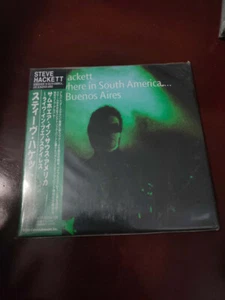 STEVE HACKETT somewhere in south america buenos aires JAPAN MINI LP CD GENESIS - Imagen 1 de 2