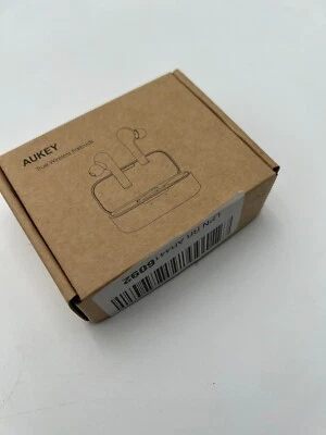 AUKEY True Wireless Stereo Earbuds Bluetooth 5 Headphones Black - OPEN BOX - Image 1 of 3