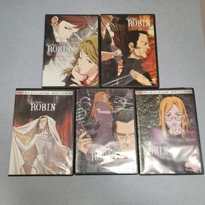 Witch Hunter Robin DVD Lot Of 5 Arrival Belief Fugitive Inquisition Vengeance - Picture 1 of 7