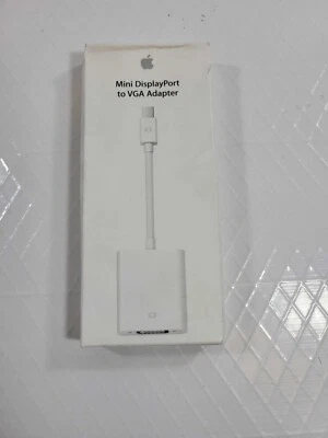 New Apple Mini Display Port to VGA adapter MB572Z/B Model: A1307 - Image 1 of 2