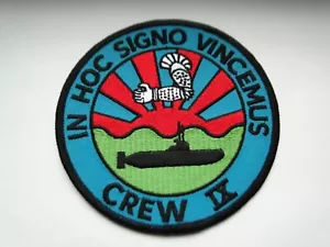 Aufnäher der Bundesmarine Marineflieger IN HOC SIGNO VINCEMUS Crew IX ca 10cm - Bild 1 von 1