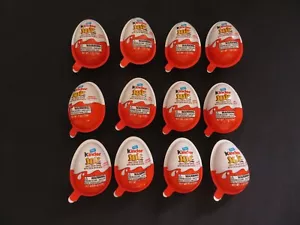 (12) Kinder JOY Treat + Toy Sweet Cream Topped w Cocoa Wafer Bites 0.7 Oz Each - Picture 1 of 2