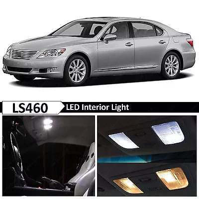 15x White Interior LED Lights Package for 2007-2012 Lexus LS460 LS600H - Image 1 of 4