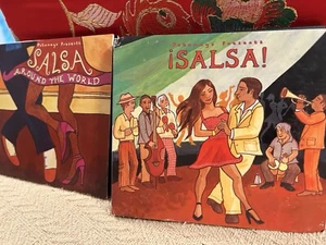 2 Putumayo Cds Salsa Around The World Scotland Italy Greece Morocco Curaçao - Bild 1 von 7