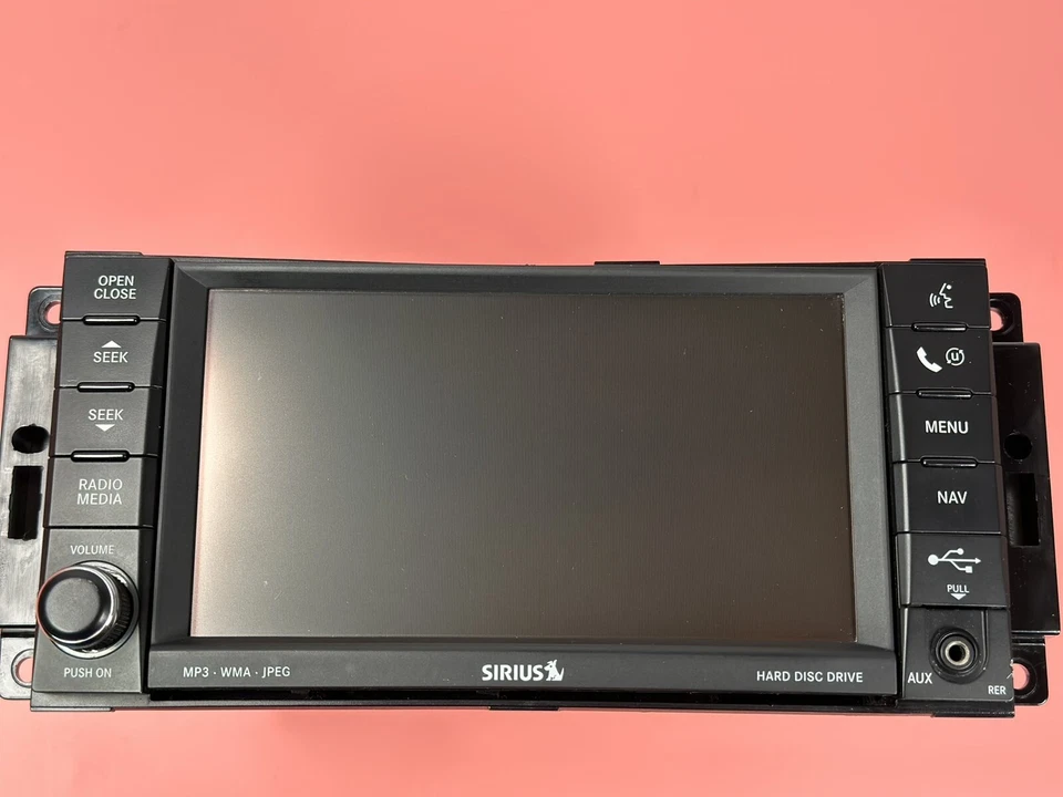 2013 CHRYSLER 200  AM-FM-CD-DVD-HDD, W/NAVIGATION IDENT: RHR  OEM - Image 1 of 4