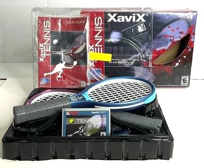 XaviX Tennis Game XaviX Port Compatible Interactive Video Technology - Image 1 of 4