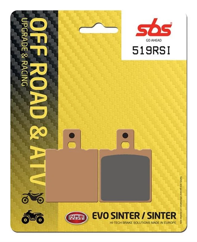 SBS Off Road Front Sintered Brake Pads - 519RSI - KTM XC 300 1985 - 1990 - Image 1 of 1