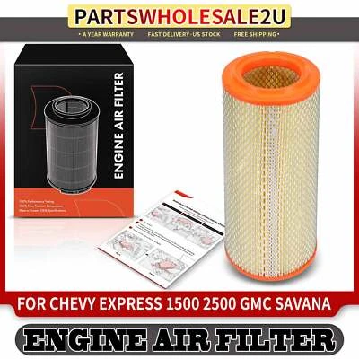 Filtro de aire del motor nuevo para Chevrolet Express 1500 2500 3500 GMC Savana 3500 4500 Foto 1 de 4