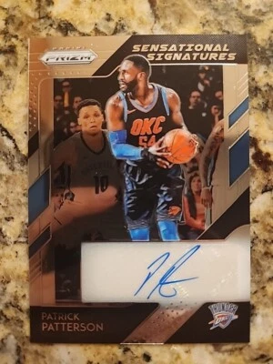 2018-19 Panini Prizm Sensational Signatures Patrick Patterson #SS-PPS Auto - Image 1 of 4