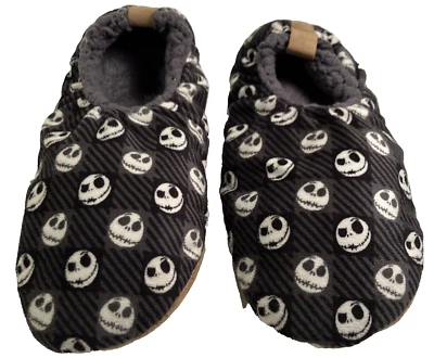 Тапочки женские Disney черно-белые Nightmare Before Christmas Jack Skellington - Изображение 1 из 4