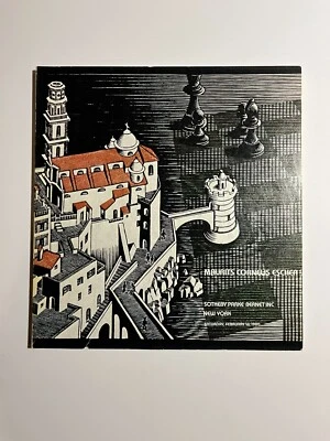 Maurits Cornelis Escher 1980 Sotheby Parke Bernet Auction Catalog New York - Image 1 of 4
