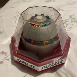 Orb-it Sphere Waddingtons Ball Puzzle Vintage Boxed 1980s With Leaflet & Case - Picture 1 of 4