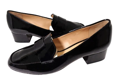 Zapatos de tacón alto Antonio Melani para mujer charol negro, diseño Penny, EE. UU. 8M Foto 1 de 4