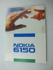 Oryginalna instrukcja obsługi Nokia 6150 książka niemiecka instrukcja telefon komórkowy manua - Zdjęcie 1 z 3
