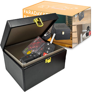 Xtremeauto Car Key Keyless Signal Blocker Box Faraday Box Anti Theft RFID Block