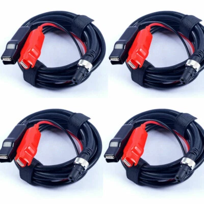 1/4PC Power Cable For Daiwa Tanacom 750 1000 Electric Reel Power Cord 9.84FT