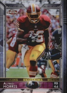 2015 Topps Chrome Refractor ALFRED MORRIS #57 WASHINGTON COMMANDERS 🏈 - Picture 1 of 1