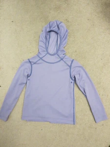 REI Kids Hooded LS Sunshirt Girls Purple Size XXS (4-5) - Picture 1 of 9