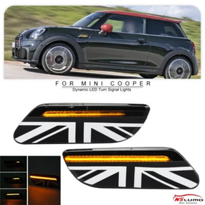 For 2022+ Mini Cooper F55 F56 F57 LCI2 Dynamic LED Side Marker Turn Signal Light - Picture 1 of 13
