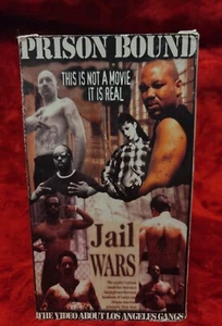 Prison Bound Los Angeles Gangs Gang Life Jail Wars 1997 VHS OOP Bloods Crips - Picture 1 of 10