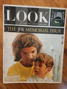 Look Magazine: The JFK Memorial Issue - November 17, 1964 JACKIE jfk JR - Picture 1 of 1